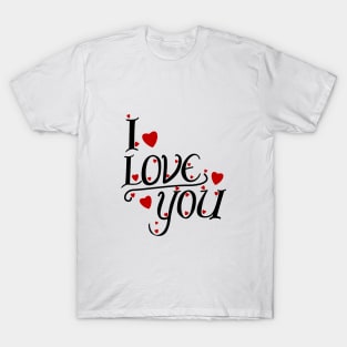 I Love My Girlfriend T-Shirt T-Shirt